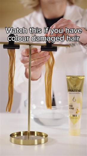 36K views · 893 reactions | From damaged to dazzling, instantly! ⁣ Watch how Pantene Bond Repair regenerates hair at the molecular level for visibly stronger, smoother strands. | Pantene South Africa | Facebook