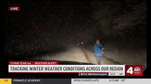 News4's Joseph Olmo is tracking winter weather conditions in Maryland and throwing snowballs! 🌨️ http://nbc4dc.com/OhcE2p3 | NBC Washington