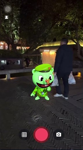 Flippy at 乌镇度假 #augmentedreality #happytreefriends