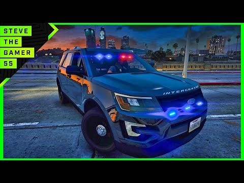 GTA 5 Mod Friday Unmarked Explorer Patrol| GTA 5 Lspdfr Mod| 4K