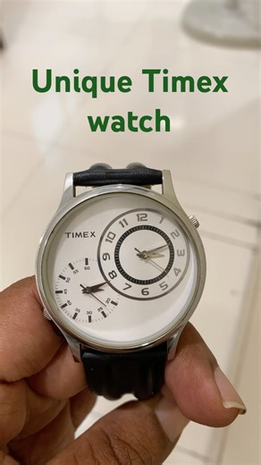 Unique Timex Double time zone watch