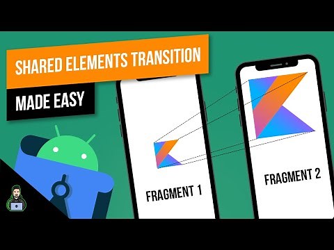 How to Make a Shared Elements Transition in Android Studio