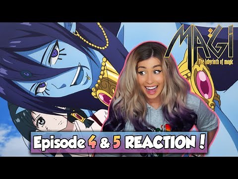 💙 PAIMON 💙 Magi Episode 4 & 5 Reaction + Review!