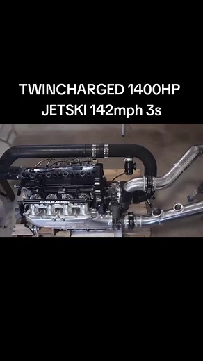 Twincharged 1400HP Jetski 142mph 3s