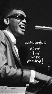 45K views · 1.1K reactions | "Everybody's doing the mess around..." - #raycharles #messaround -  via Gamma-Rapho | Ray Charles | Facebook