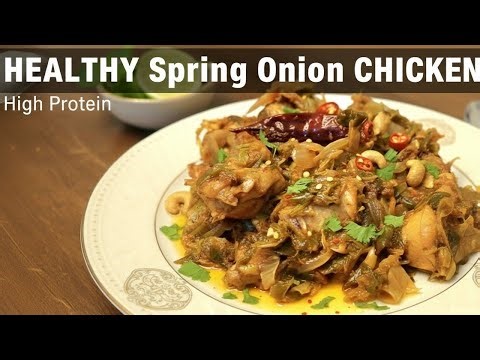 Spring Onion Chicken Stew | Healthy, Light & High Protein