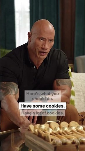 Ok yes we will accept all cookie-related advice from The Rock | #YoungRock #shorts