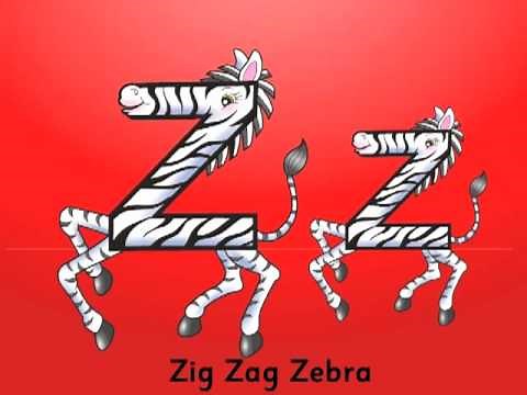 Letterland Handwriting Trick "z"
