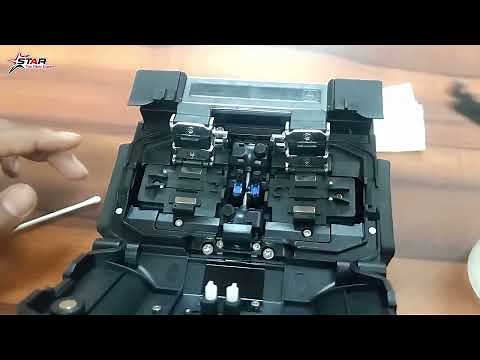 How to clean splicing machine V groove | V groove cleaning #splicingmachine #splicingmachineService