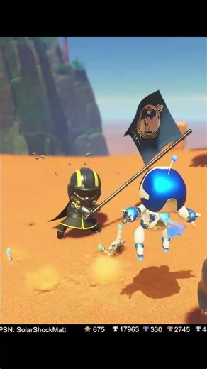 Astro Bot Collectibles - When Astro Bot Meets Helldivers Planting A Flag #helldivers2