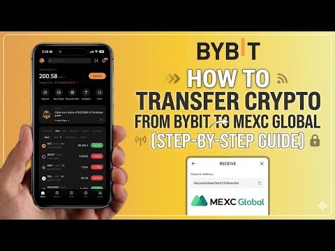How to Transfer Crypto from Bybit to MEXC Global (Step-by-Step Guide) | Withdraw USDT Easy