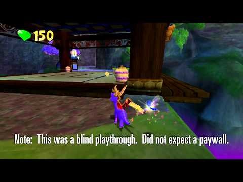Spyro: Enter the Dragonfly running 60 FPS with Emulated CPU Clock Override