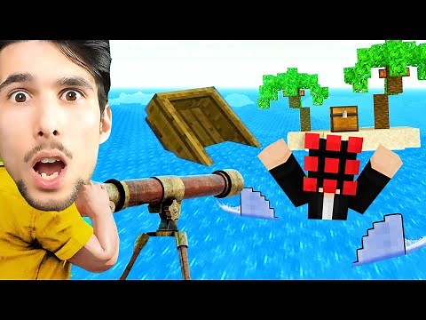 HO SCOPERTO COME LASCIARE L' ISOLA di MINECRAFT!!