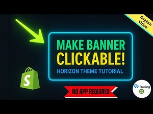 Make Horizon Slideshow banner image clickable in Shopify Without Any App