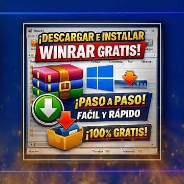 Download and Install WinRAR for Free on Windows 11/10/8/7 PC 💻 Latest Version in Spanish ✅ #hack #yt