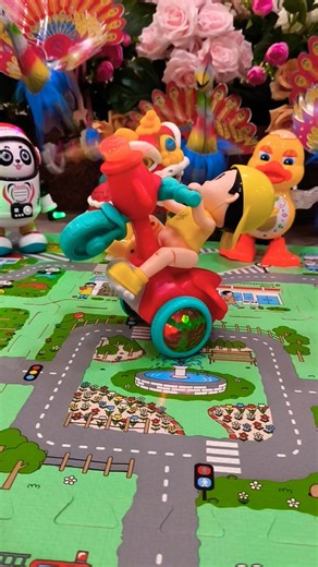 Everyone loves to see his tricycle stunts 🥰