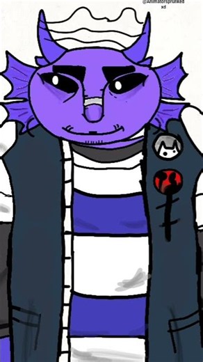 durple sprunked legacy animation #sprunked #shorts
