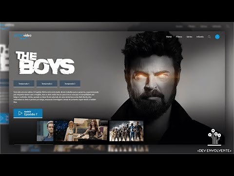 Criando Landing Page The Boys || Usando HTML e CSS apenas