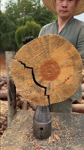Tree Splitting Process - Goodtools and machinery make work easy