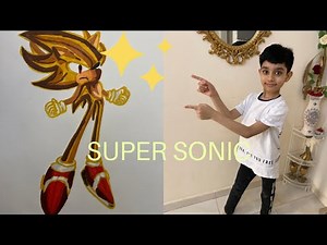 How To Draw Super Sonic