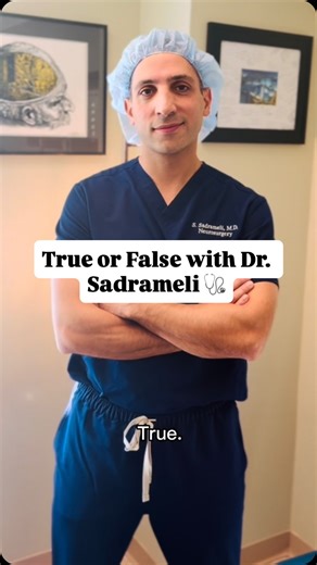 Saeed Sam Sadrameli, MD | True or false? 🔔 Common questions about spine surgery & recovery. 🩺 #spine #medicine #surgeon #reels #fyp | Instagram