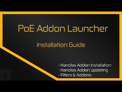 How to use PoE Addon Launcher 2