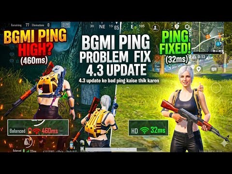 BGMI High Ping Fix 🔥 | BGMI Ping Problem Fix 2026 😱 | 999+ Ping Solution