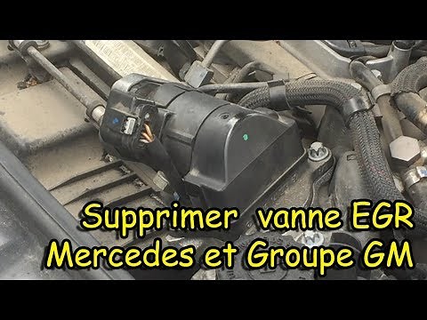 [HOW TO REMOVE EGR VALVE ON MERCEDES OPEL SAAB]