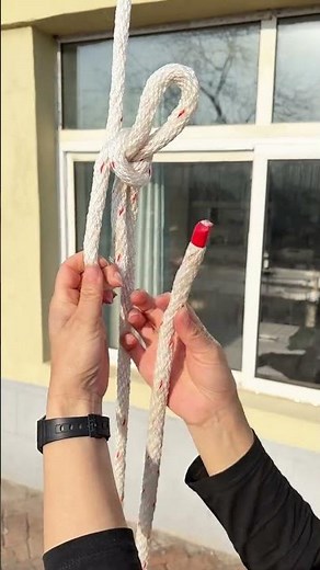 How to tie the pulley knot Knot technique Pulley knot