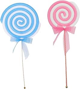 Lollipops 2pcs Photo Props Wedding Decor Candies Candy Wedding Party Lollipop Prop Realistic Birthday Decorations Foam Unique Big