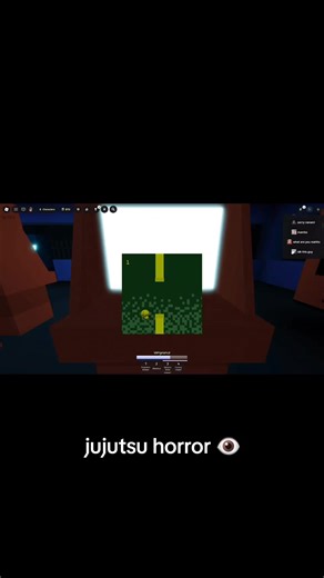 my friend clipped some parts of me hunting them down #jujtusukaisen #roblox #horror #fyp #scream