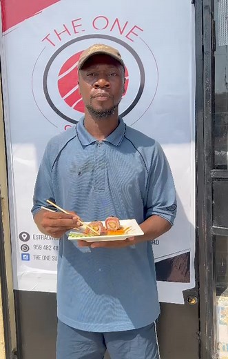 85K views · 4.1K reactions | olha quem estava no #theonesushi,sargento apito Peças já teu sushi Estamos localizado,na samba defronte a escola 17de setembro Contacto: 941804417 #fy #Viral | Good Vibe | Facebook