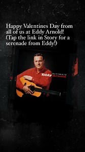 Love is Eddy’s jam! Happy Valentine’s Day!❤️ #eddyarnold | Eddy Arnold
