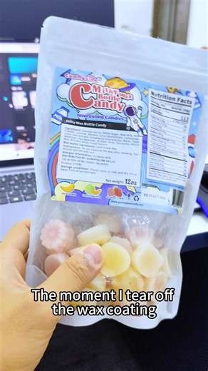 Experience Gummy Glow: The Ultimate Wax Bottle Candy at Home! #waxbottlecandy #candy #fyp #foryoupage #FallFreshness #tiktokshop #sendy #TikTokShopfalldealsforyou #sora #sora2 #ai