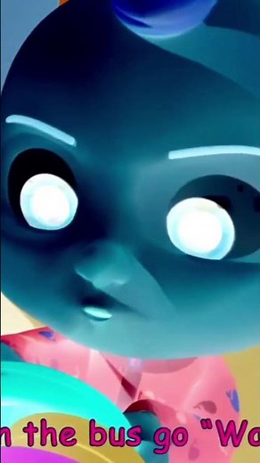 Cocomelon says the babies on the bus go Wah, Wah, Wah/voice pitch effects