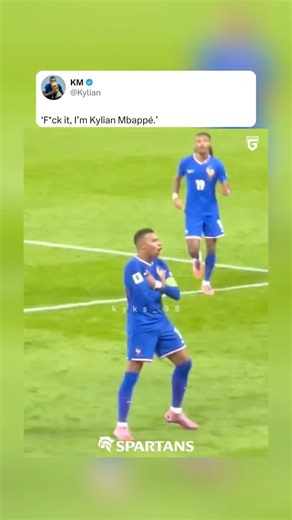 Goal on Instagram: "🇫🇷 Kylian Mbappé took matters into his own hands for France, making it 10 goals in 10 games in a row 👽 He now 53 goals for the national team 🤯 Insane form. 🚀"