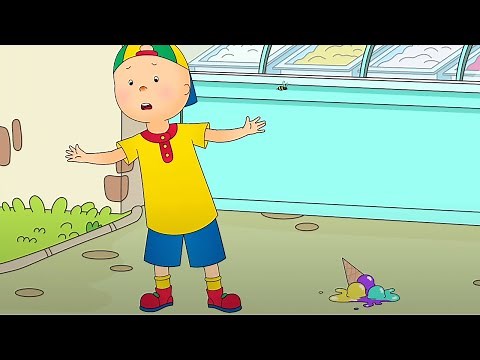 Oh No! My Ice Cream! | Full Episodes | Caillou's New Adventures