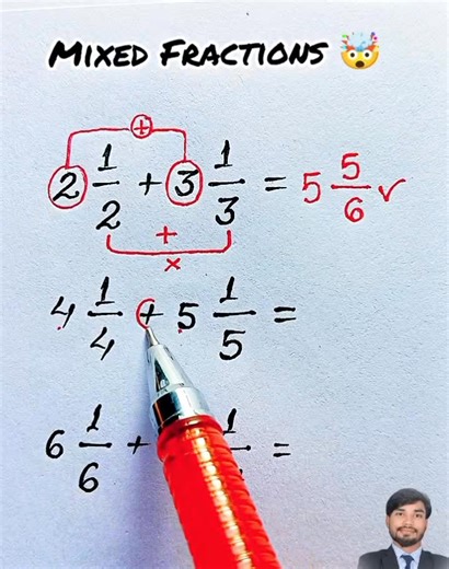 220K views · 2.5K reactions | Mixed Fractions 勞#fblifestyle | Unstoapablestudy0111 | Facebook