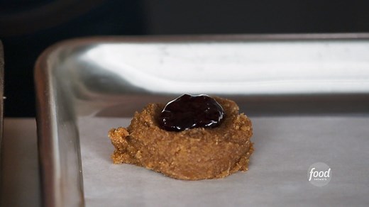 490K views · 1.7K reactions | Giada De Laurentiis' Chewy Almond and Cherry Thumbprint Cookies will be your new go-to cookies year round!  Get the recipe: https://foodtv.com/3hwfurX | Food Network | Facebook