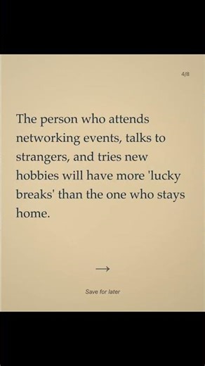 How to get 'lucky' (it's not what you think) ... #Shorts