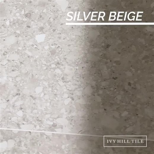 Ivy Hill Tile Luxe Terrazzo Taupe 23.54 in. x 23.54 in. Matte Terrazzo Look Porcelain Floor and Wall Tile (11.62 sq. ft. / Case) EXT3RD106515