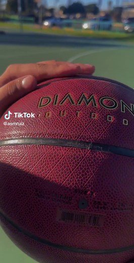 Basketball ASMR Tapping Outdoors for Relaxation and Sleep