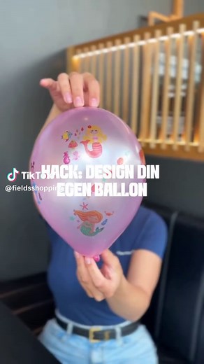 DIY-Ballon: Gør Dine Balloner Personlige På 1 Minut