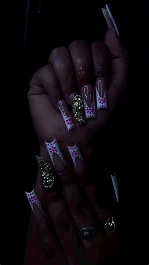 Order Link Bio |clase azul nails but make it pink 🩷••••••#nails #nailartfun #nailtechmemes