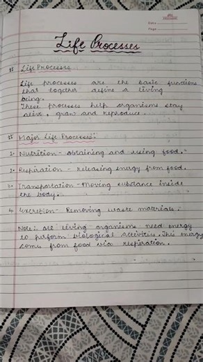 Important topics of chapter 5 science for class 10 .....