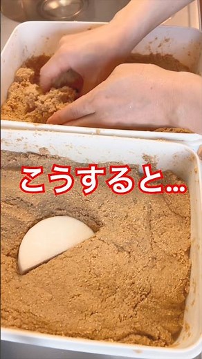 美味しく漬けるコツ【ぬか漬け】サイズで調整 #腸活 #ぬか漬け #大根のぬか漬け