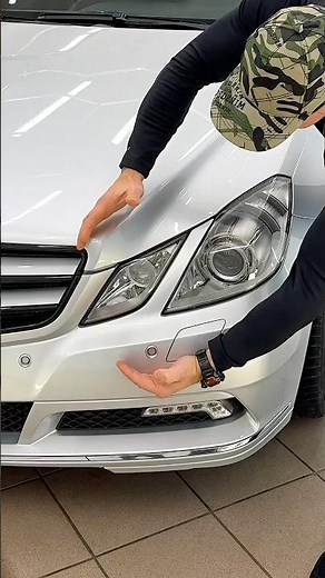 Mercedes E Coupé Headlight Trick: Make the Front Look Wider 🛠️🚗✨