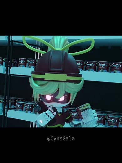 Lizzy buying clothes from Soup Store [ Murder Drones Animation ]