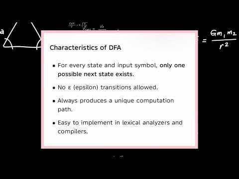 CS3452 UNIT 1 Deterministic Finite Automata