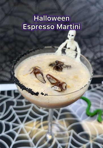 Espresso Skull Martini Recipe | Halloween Espresso Martini